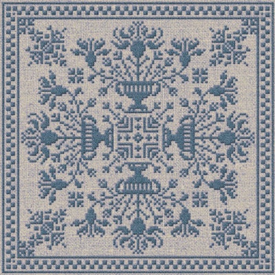 Winter Garden - Cross Stitch Pattern - Instant Download PDF Booklet