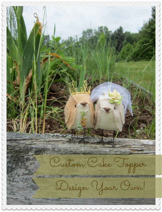 Custom Cake Topper Deposit