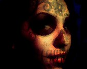 Sugar Skull Lola, 8x10 archival print