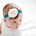 3 Headbands in 1: Adjustable fold over elastic, baby or child headband snap on embellishments, flowers, felt, satin, fabric buttons