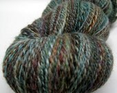 Handspun Handdyed Merino/Silk Yarn - 450 yards