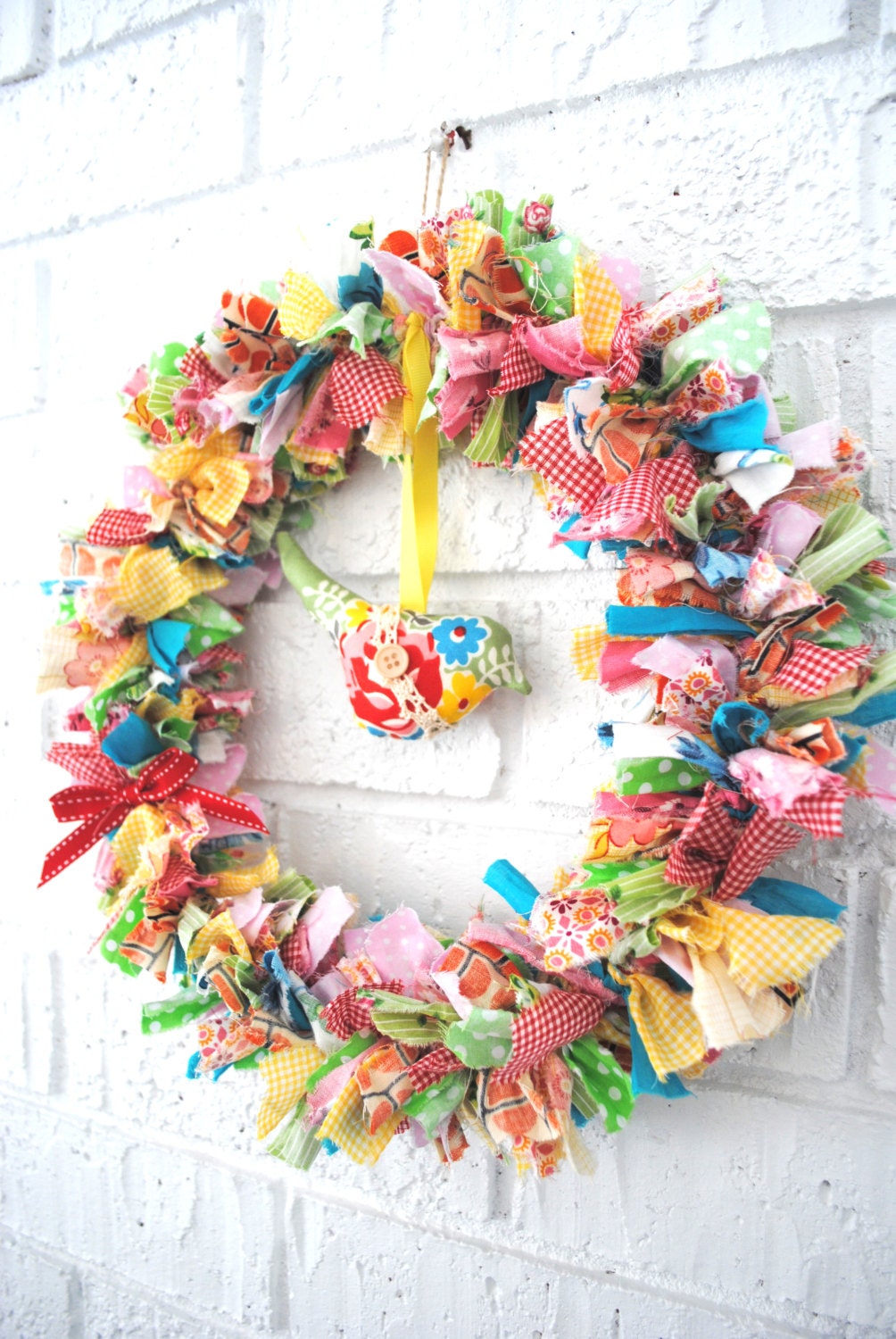 Bird Wreath Wall Hanging