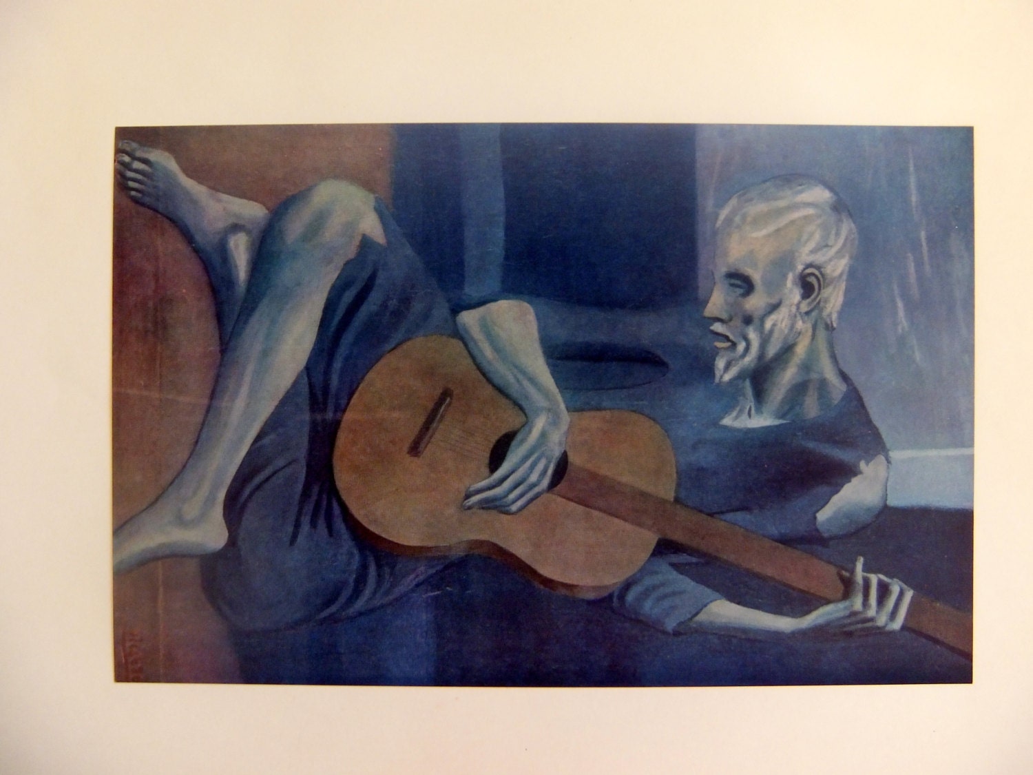 Picasso Art Prints, The Blue Period, Set of Three (3)