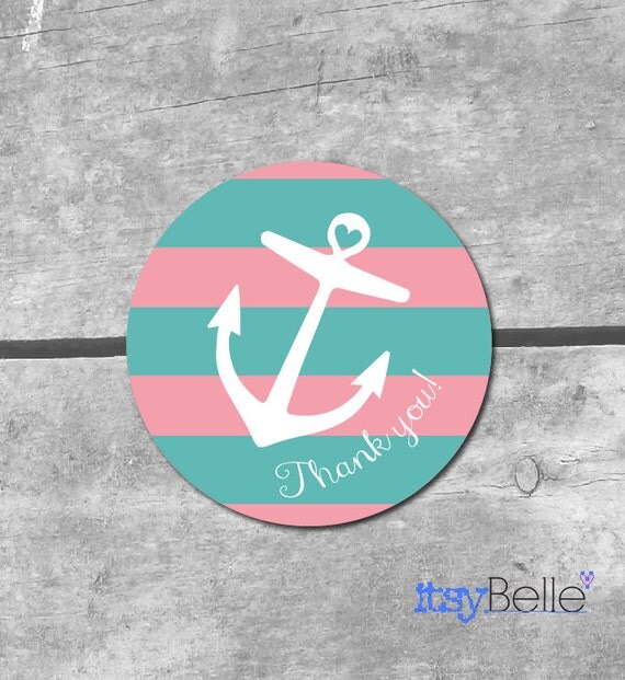 INSTANT DOWNLOAD Nautical Mermaid Party Collection - PRINTABLE Favor Tags by Itsy Belle Il_570xn