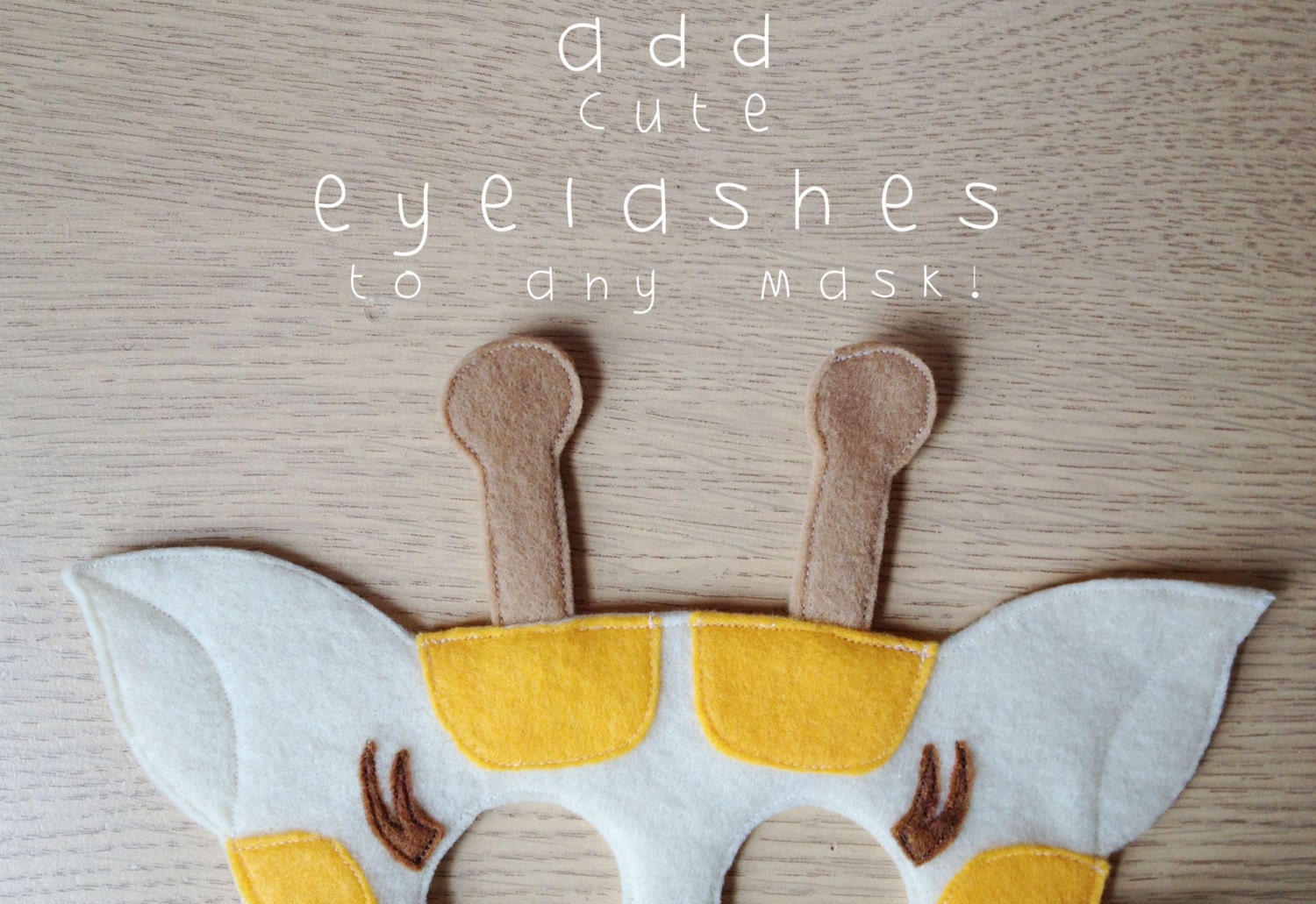 Add EYELASHES to any Mask