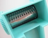 Vintage Cheese Grater Aqua Handheld 70s by Robinson