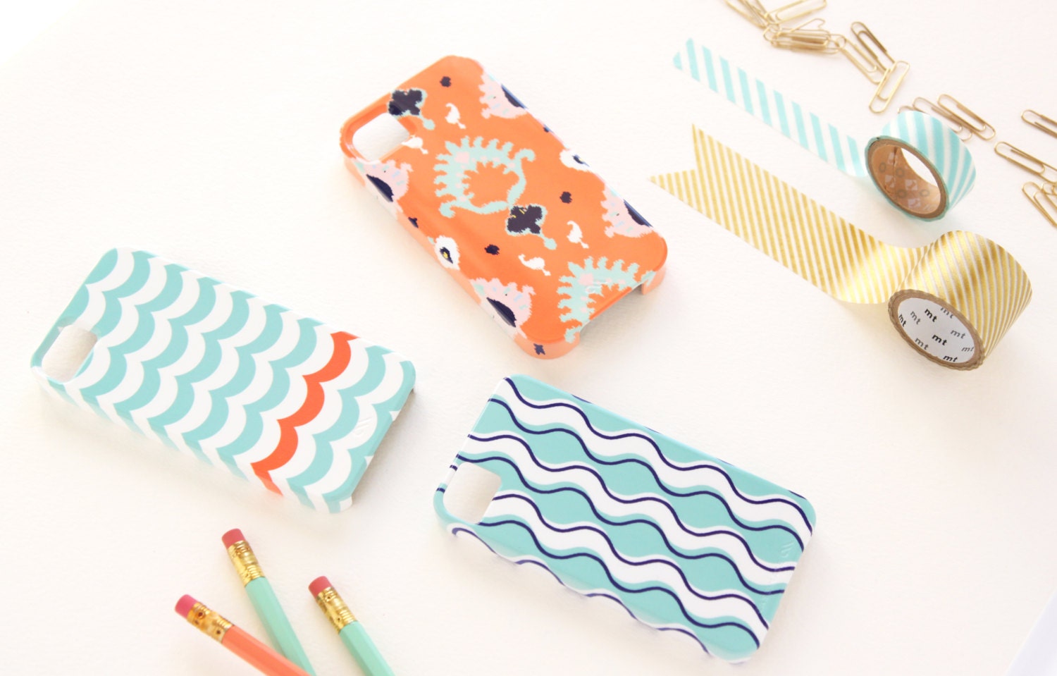Custom iPhone 5 or 4S Case - Mermaid Lagoon Collection