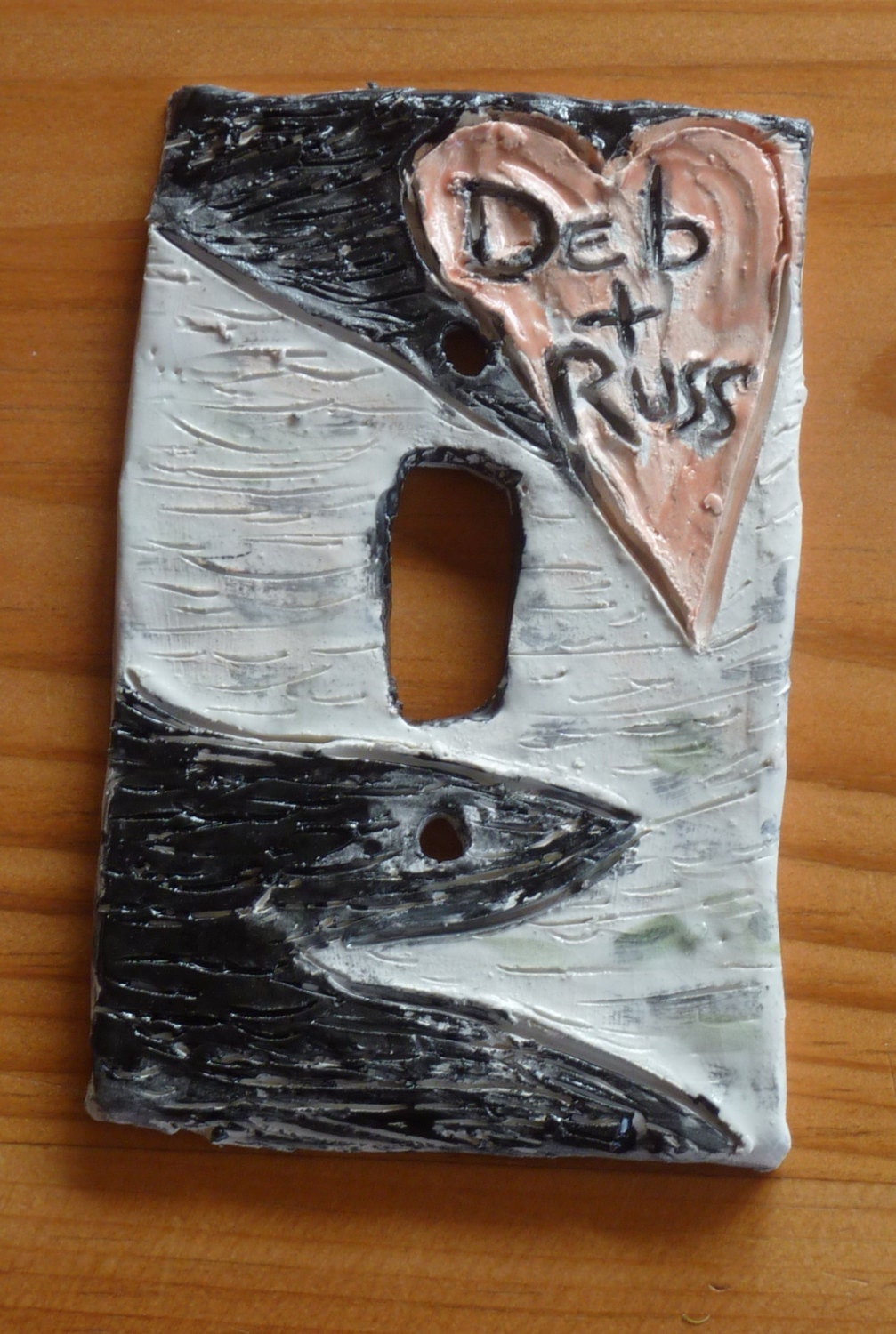 Custom handmade in USA light switch cover switch plate  Or design your own.