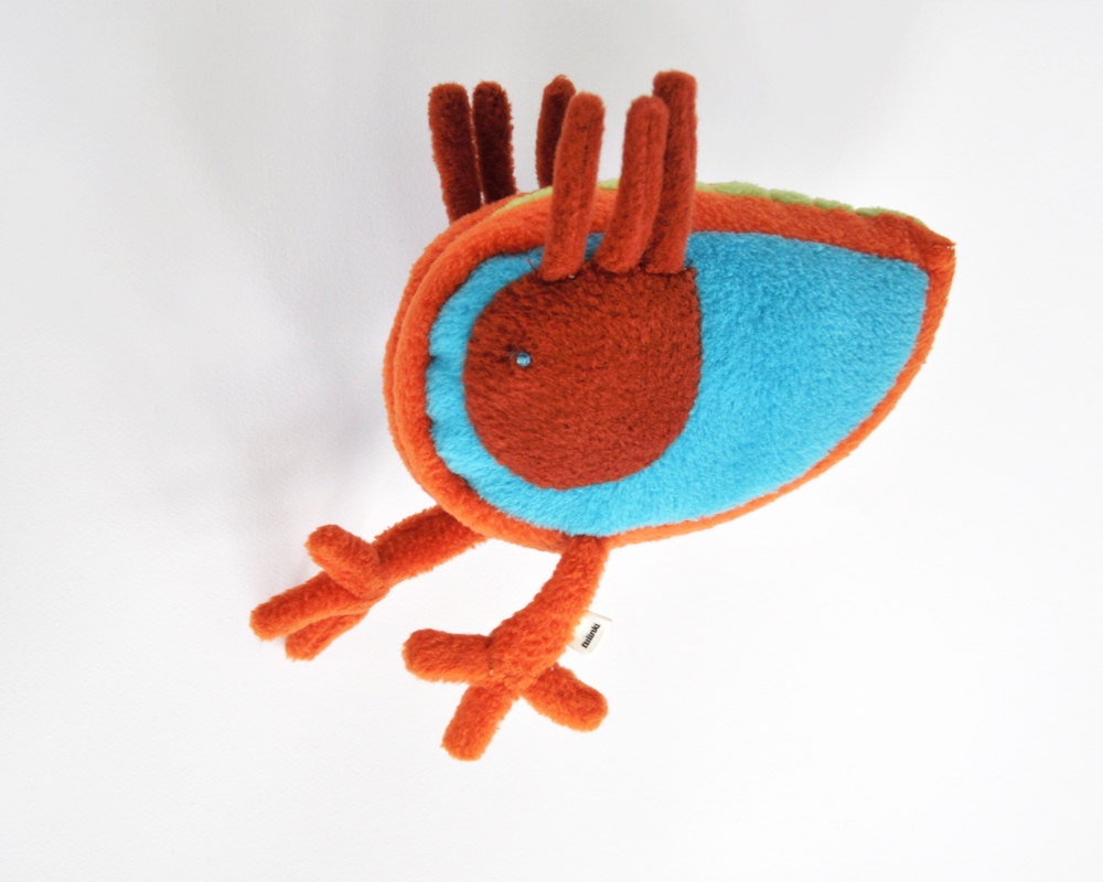 LOOKEYER, handmade plush, stuffed animal, toy for children