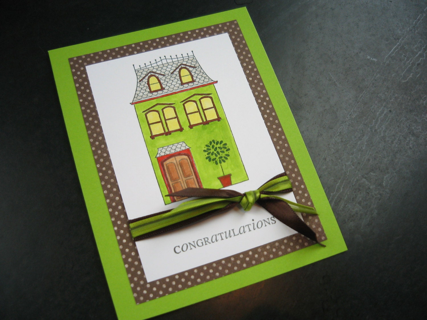 Housewarming Card, Congratulations on your New House Card