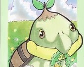 Original Turtwig Artwork on Clearance