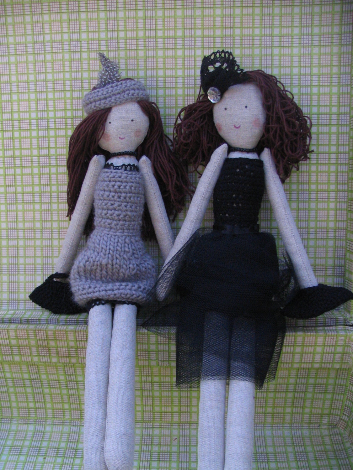 Custom personalized ragdolls,  dolls made from photo