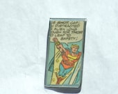 Quasar Money Clip Avengers moneyclip recycled vintage comic book handmade upcycled money holder accessories for geeks