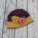 ON SALE - Crochet baby hat - Vintage swirl hat - Baby Photo Prop - Newborn Photo Prop
