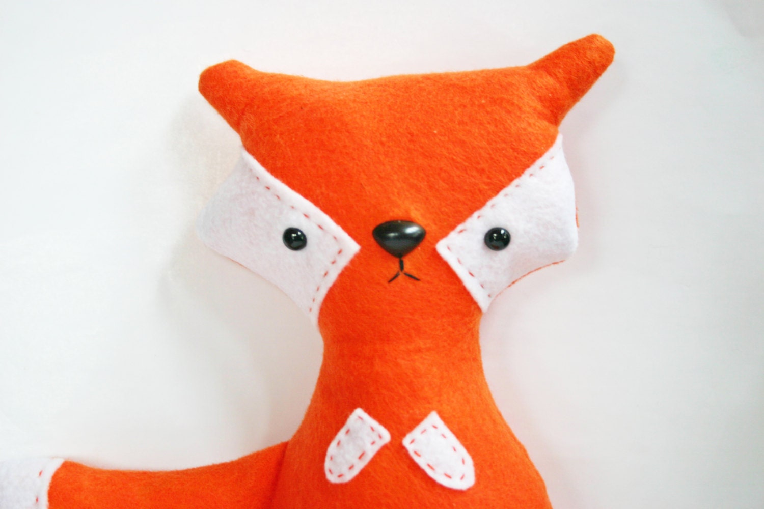 Plush Fox Polyester Felt - Handmade By Jennifer Star, Made in New Hampshire
