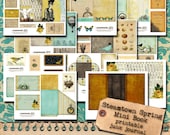 Steamtown Spring 4x6 Printable Journal - February Mini Book