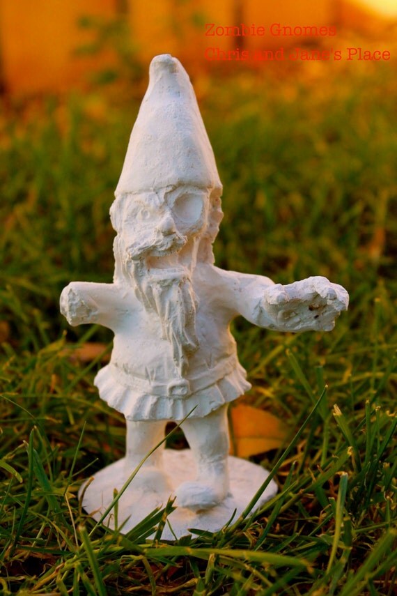 Zombie Gnomes Not Painted: Patient Zero FREE USA SHIPPING