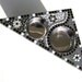 Bloomin Mosaic Diner (medium size), dog bowl holder, elevated dog feeder