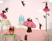 Fairy Wall Stencils for Girls Wall Mural, 29 Wall Stencils for Kids Rooms and Baby Nursery