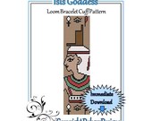 Isis Goddess - Loom Bracelet Cuff Pattern