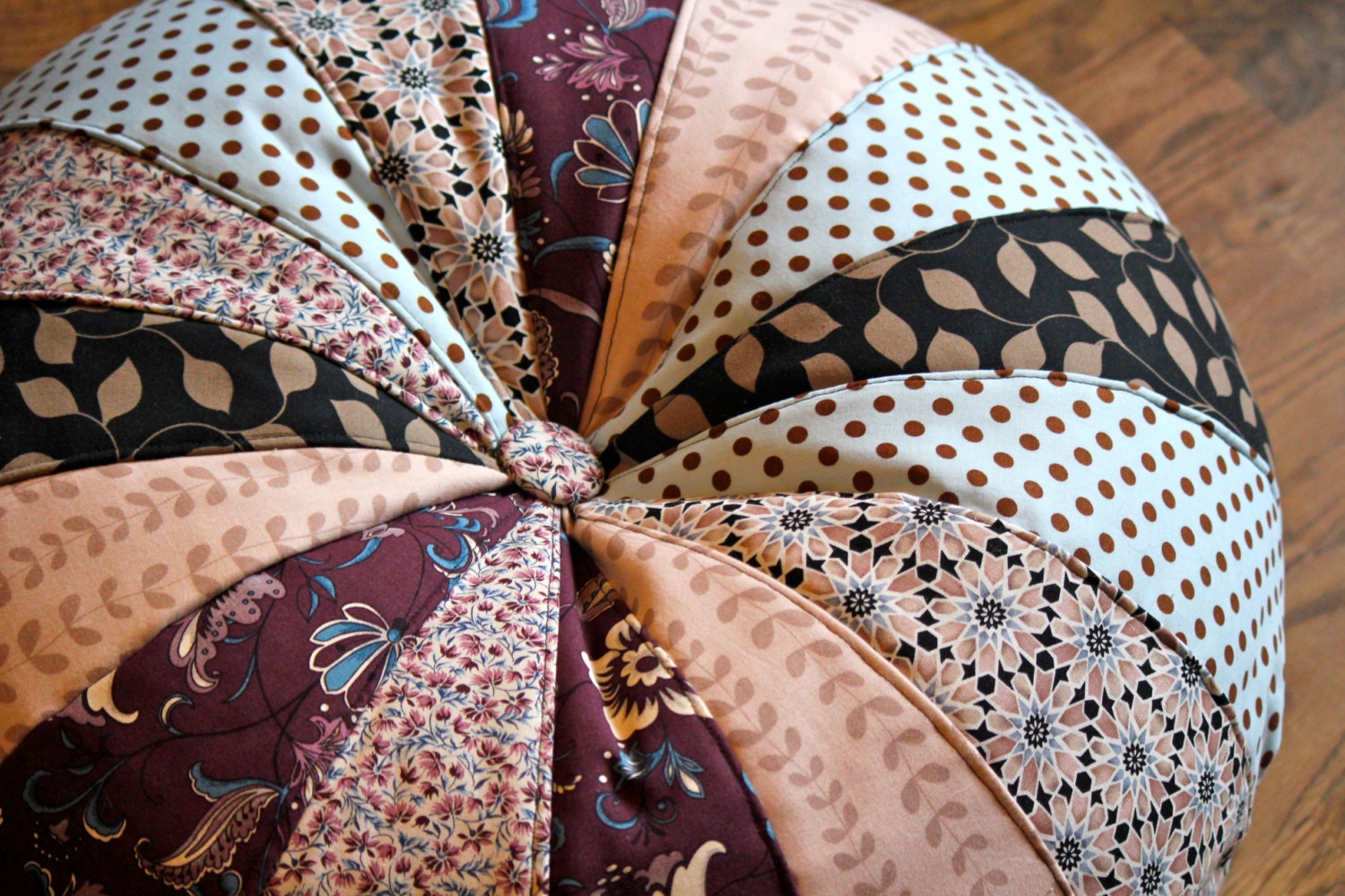 Amy Butler Honey Bun Pouf