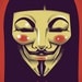 V For Vendetta 16 x 24 signed original print