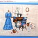 Paula Vaughan The UPSTAIRS SEWING ROOM- Counted Cross Stitch Pattern Chart - Leisure Arts Leaflet Book 4