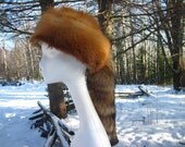 Red Fox Fur Hat