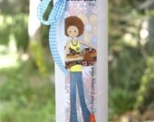 Boys Canvas Height Chart - Personalised with Your Little Boy's Name