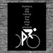 Triathlon Art Typoraphy Poster Print - Mental Game - Exercise Athlete Digital Art Black