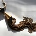 Second Anniversary Hematite Mega Tassel Necklace
