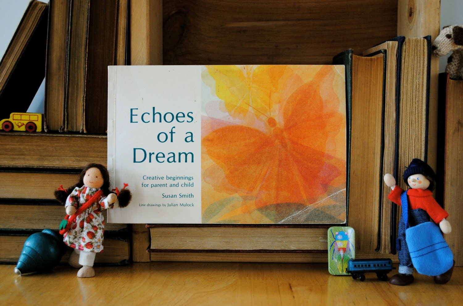 waldorf child development and soft toy making vintage book bundle dolls songs games painting and creative free play 1980s