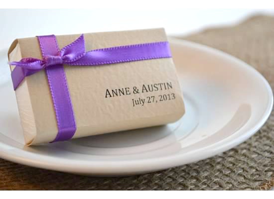 Khaki Personalized Party Favor: Create Your Own Soap Favors