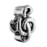 European Bead Charm Treble Clef Music Note