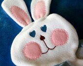 Fisher Price replica 1980's bunny blanket blue plaid
