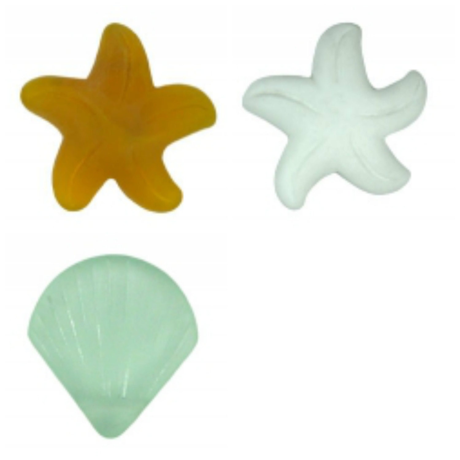 Recycled Glass Starfish - 30mm Starfish - 100% Recycled Glass - Eco Friendly