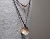 The Karma Necklace Inspirational Jewelry What Goes Around Comes Around Positive Jewelry Fate Forgive Attitude is Everything Be Grateful