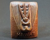Vintage Hapawood Cooco Joes Napkin Holder made in Hawaii