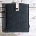 iPad Sleeve / iPad Case / iPad Cover - felt and leather