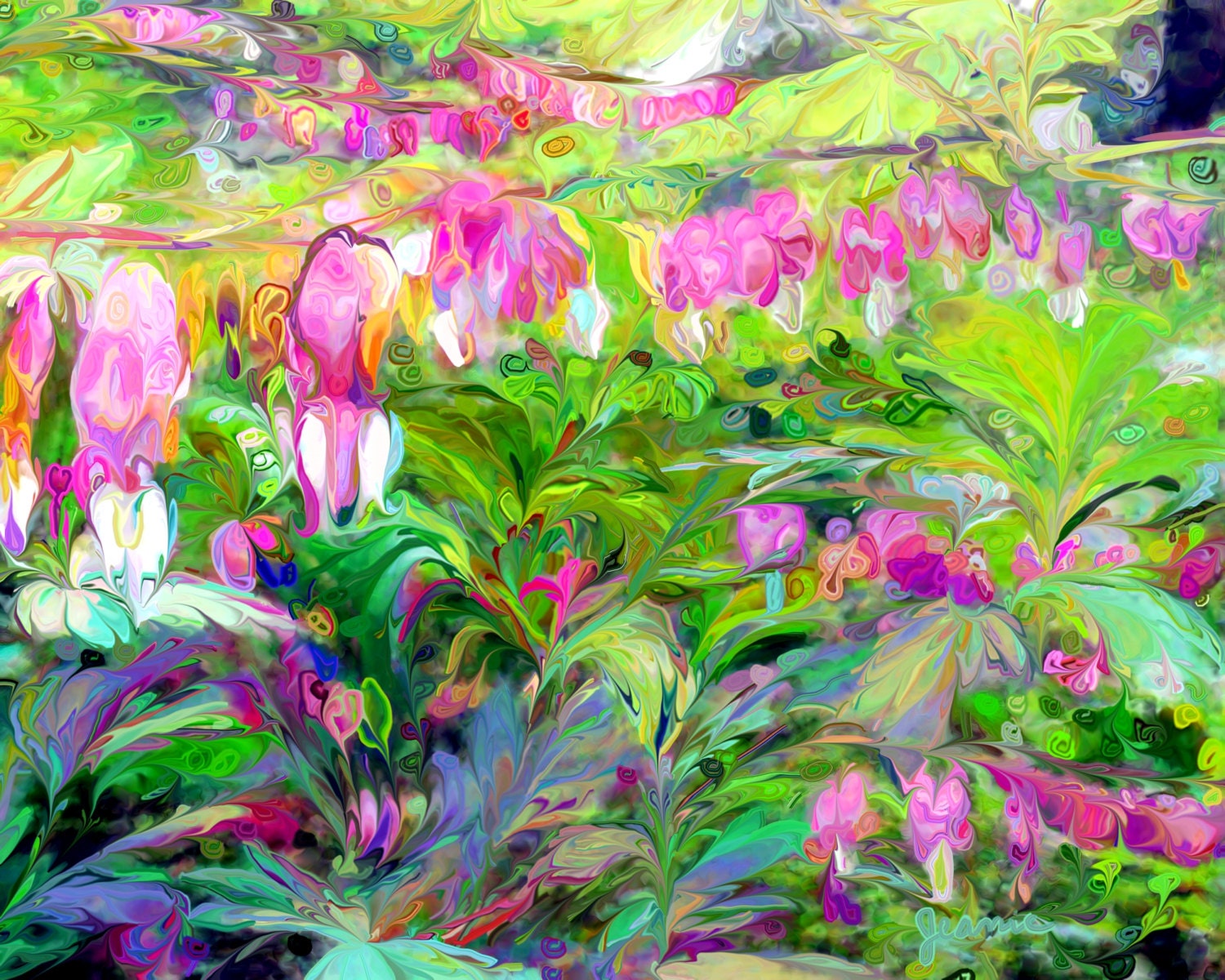 Bleeding Heart and sunshine and summer are coming to my garden