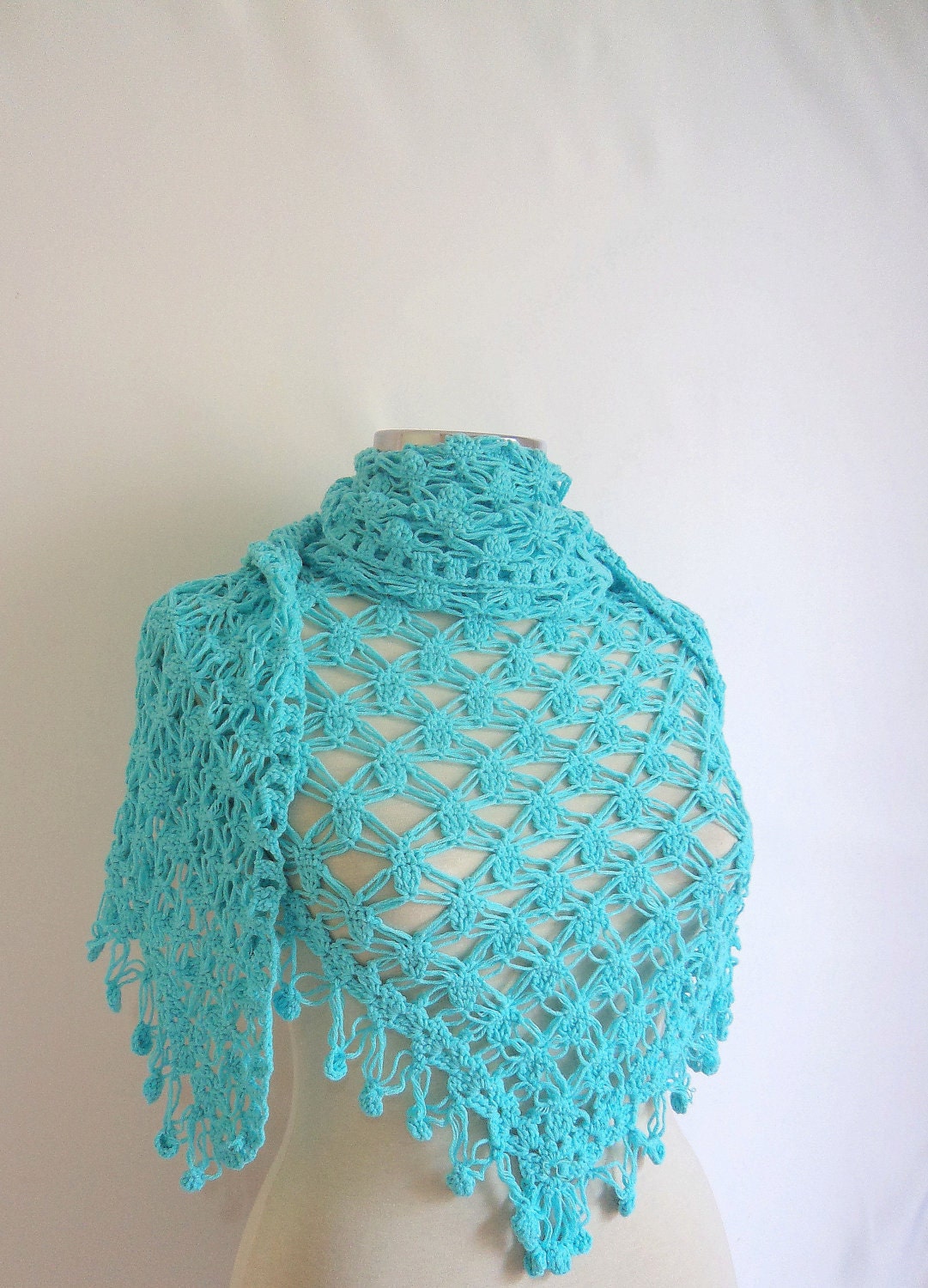 CROCHET SHAWL organic cotton,denim,blue  shawl,scarf fashion,trend,woman,gift idea,new style,mother day,warm wrap,stole collar cowl bolero