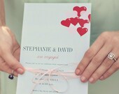 Engagement Wedding Couples Shower Invitation Heart Balloons Design as seen on 'Oh Lovely Day' Il_170x135