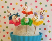 Unicorn Cupcake Toppers/Picks Il_170x135