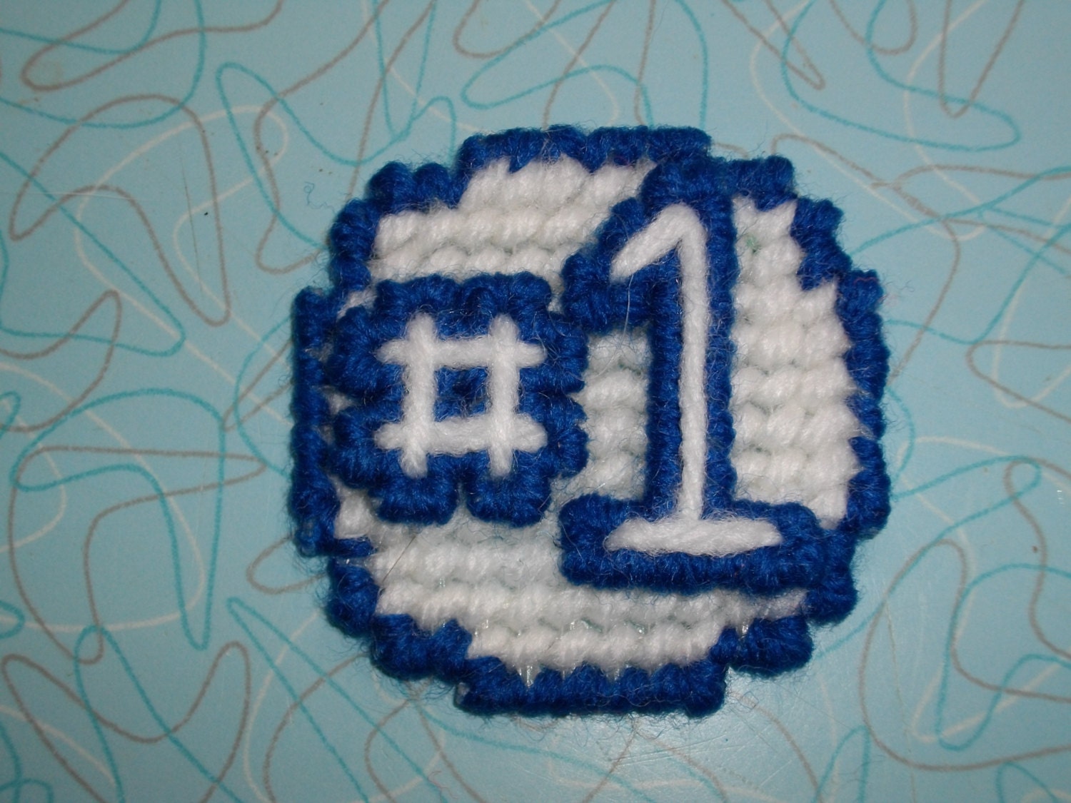 Set of 2 Number One magnets
