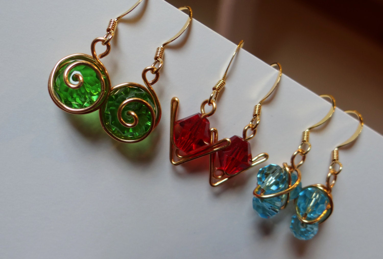 The Legend of Zelda's Spiritual Stone Earrings (Set of 3)