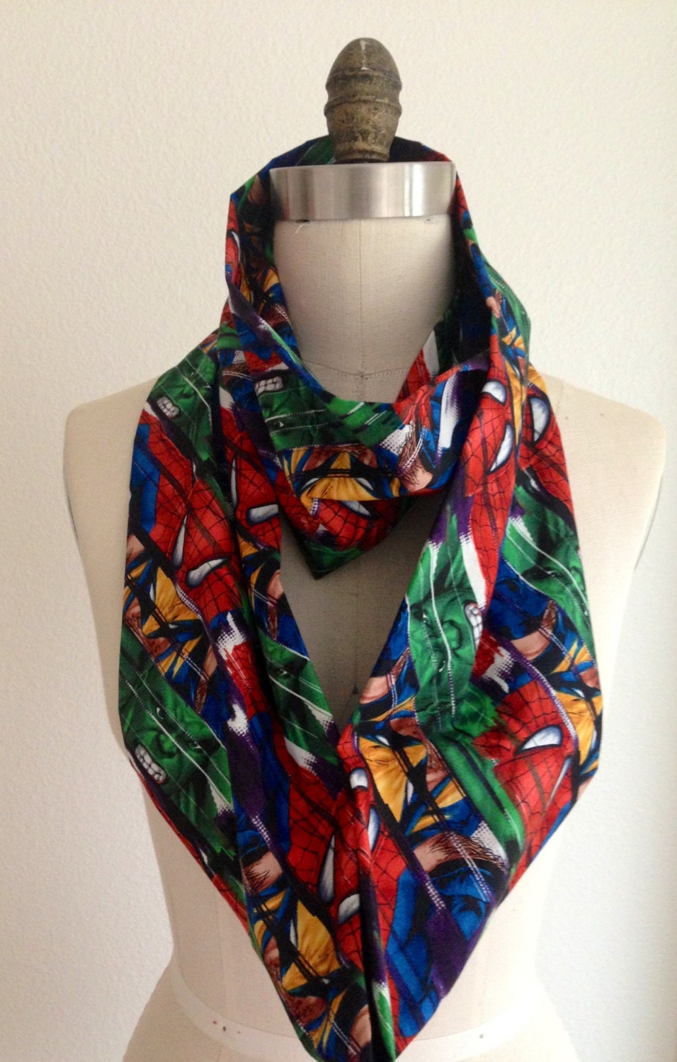 Spider Man Hulk Wolverine Infinity Scarf