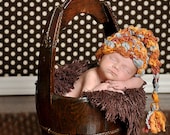 Textured Elf Hat Baby Newborn Crochet Photography Prop