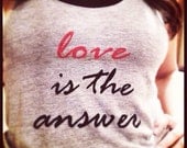 Love Is The Answer Women's Tank