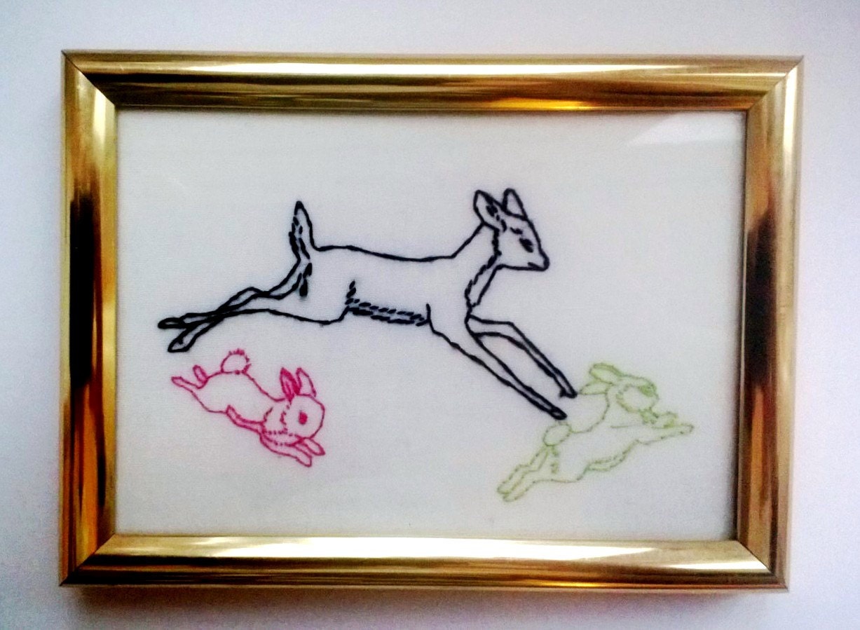 Woodland Embroidery