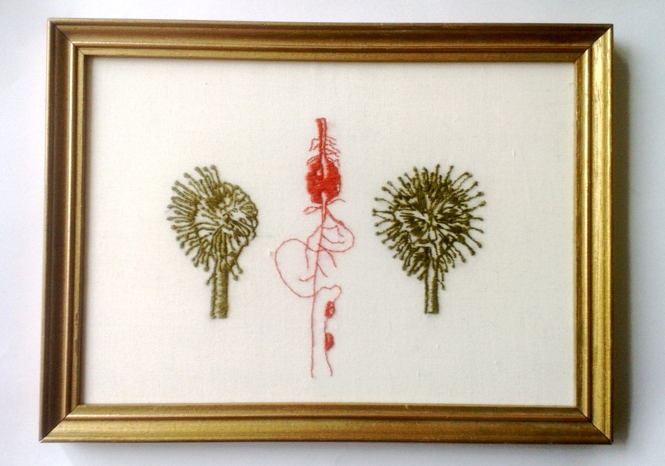 Plant Embroidery